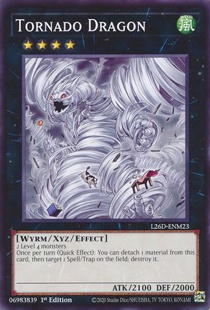 Tornado Dragon [L26D-ENM23] - Legendary Modern Decks 2026 1st Edition - Common / Short Print - Trinity Hobby