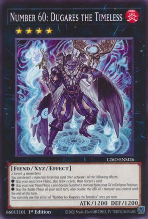 Number 60: Dugares the Timeless [L26D-ENM26] - Legendary Modern Decks 2026 1st Edition - Common / Short Print - Trinity Hobby
