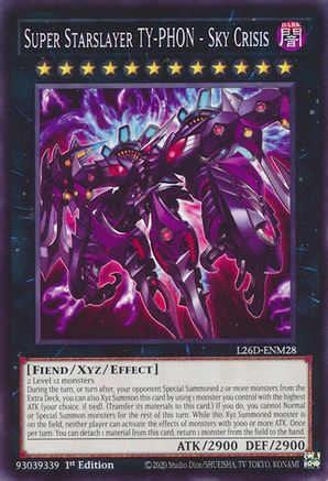 Super Starslayer TY-PHON - Sky Crisis [L26D-ENM28] - Legendary Modern Decks 2026 1st Edition - Common / Short Print - Trinity Hobby