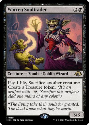 Warren Soultrader  [Foil]  (PPECL-110) - [Promo Pack: Lorwyn Eclipsed] - Trinity Hobby