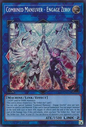 Combined Maneuver - Engage Zero! (Secret Rare) [L26D-ENS33] - Legendary Modern Decks 2026 1st Edition - Secret Rare - Trinity Hobby