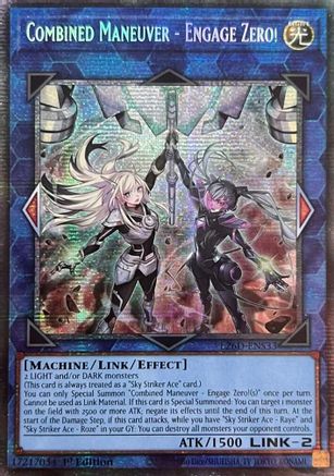 Combined Maneuver - Engage Zero! (Starlight Rare) [L26D-ENS33] - Legendary Modern Decks 2026 1st Edition - Starlight Rare - Trinity Hobby