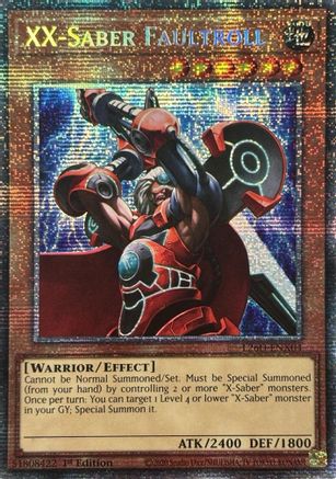 XX-Saber Faultroll (Starlight Rare) [L26D-ENX04] - Legendary Modern Decks 2026 1st Edition - Starlight Rare - Trinity Hobby
