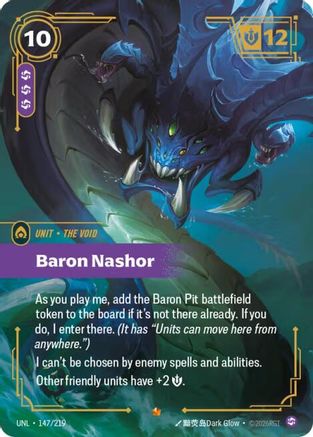 Baron Nashor (147/219) - Unleashed Foil - Trinity Hobby