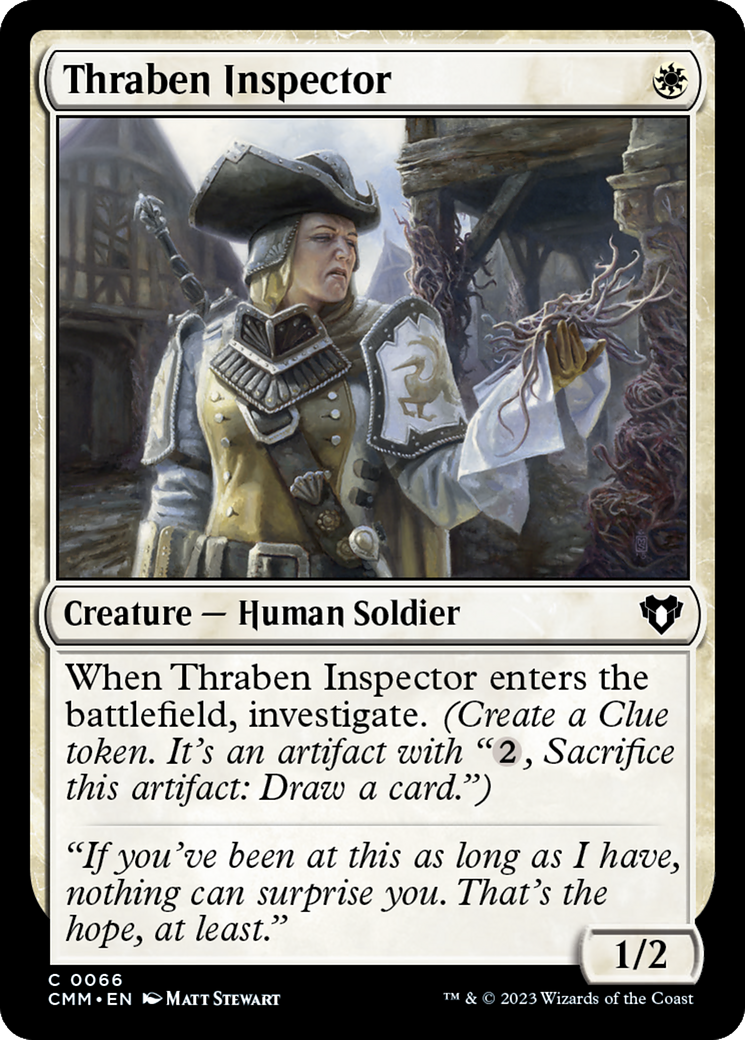 Thraben Inspector [Commander Masters] - Trinity Hobby