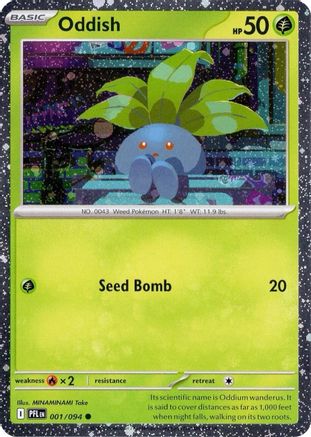 Oddish (Cosmos Holo) - (001/null) Holofoil [Miscellaneous Cards & Products] - Trinity Hobby
