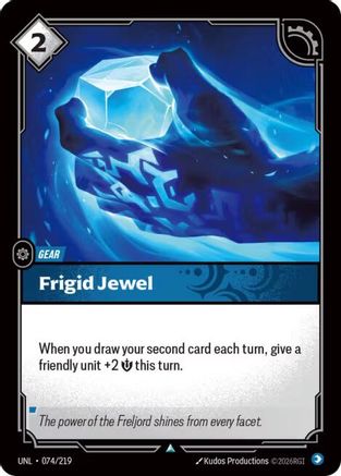 Frigid Jewel (074/219) - Unleashed - Trinity Hobby