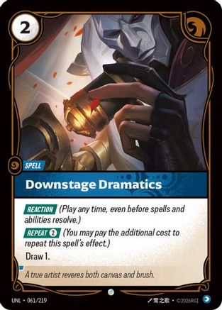 Downstage Dramatics (061/219) - Unleashed - Trinity Hobby