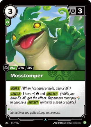 Mosstomper (047/219) - Unleashed Foil - Trinity Hobby