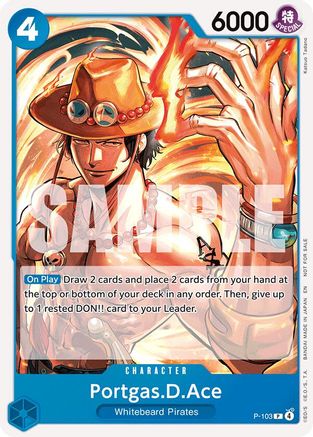 Portgas.D.Ace (Tournament Pack 2026 Vol. 2) (P-103) - [One Piece Promotion Cards]