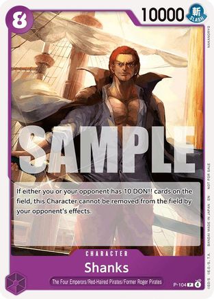 Shanks (Tournament Pack 2026 Vol. 2) (P-104) - [One Piece Promotion Cards]