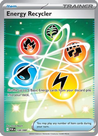 Energy Recycler - (108) Holofoil [ME03 Perfect Order] - Trinity Hobby