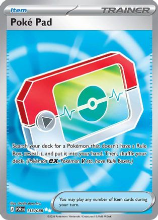 Poke Pad - (113/088) Holofoil [ME03 Perfect Order] - Trinity Hobby