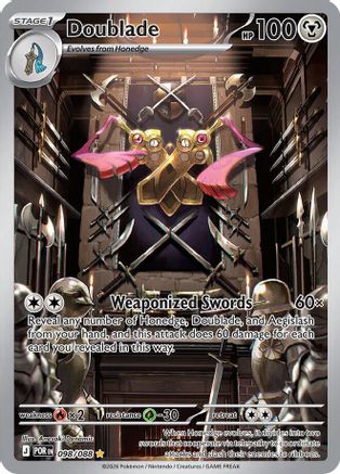 Doublade - (098/088) Holofoil [ME03 Perfect Order] - Trinity Hobby