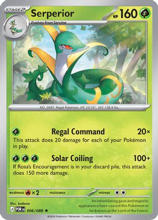Serperior - (006) Holofoil [ME03 Perfect Order] - Trinity Hobby
