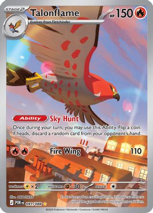 Talonflame - (091/088) Holofoil [ME03 Perfect Order] - Trinity Hobby