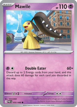 Mawile - (032) Reverse Holofoil [ME03 Perfect Order] - Trinity Hobby