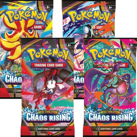 Chaos Rising Booster Pack Art Bundle [Set of 4] - Trinity Hobby