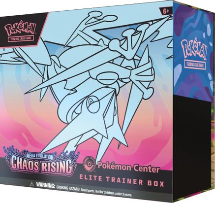 Chaos Rising Pokemon Center Elite Trainer Box - Trinity Hobby