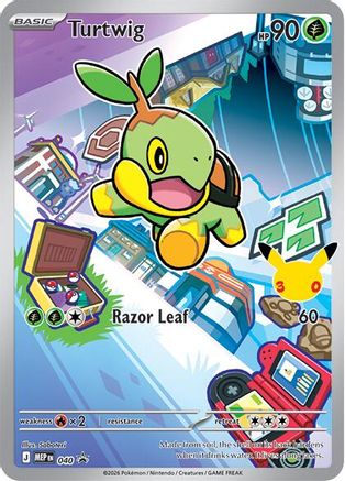 Turtwig - (040) Holofoil [ME Mega Evolution Promo] - Trinity Hobby
