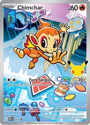 Chimchar - (041) Holofoil [ME Mega Evolution Promo] - Trinity Hobby