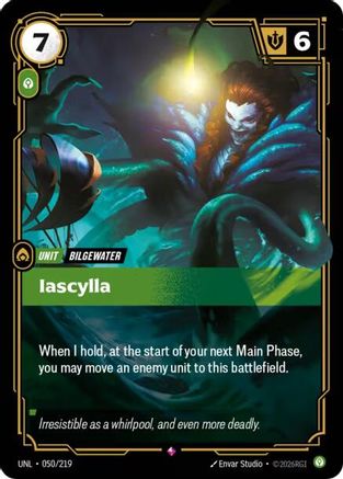 Iascylla (050/219) - Unleashed Foil - Trinity Hobby