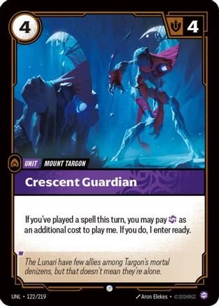 Crescent Guardian (122/219) - Unleashed - Trinity Hobby