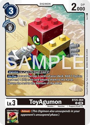 ToyAgumon (BT25-064) - [Dual Revolution]