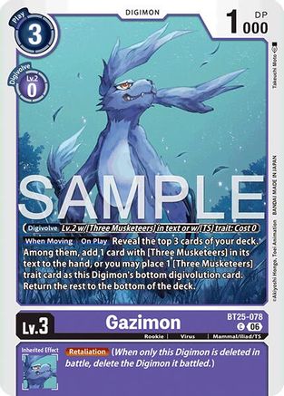 Gazimon (BT25-078) - [Dual Revolution]