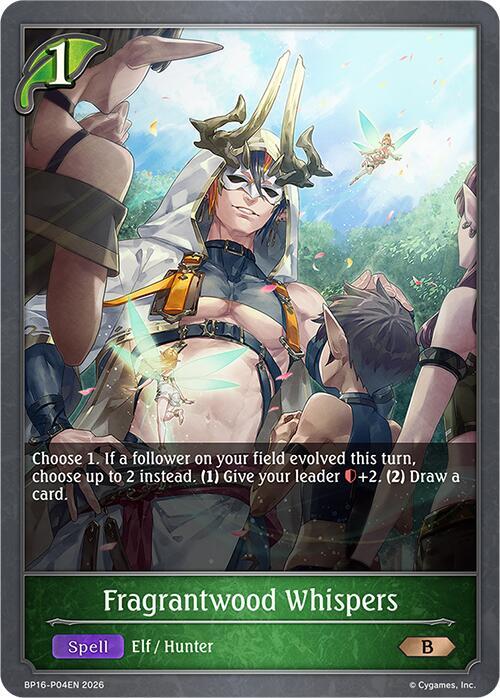 Fragrantwood Whispers - P04 (Foil) - BP16: New World Genesis (BP16-P04EN) - Trinity Hobby