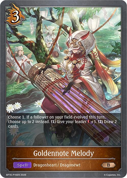 Goldennote Melody - P16 (Foil) - BP16: New World Genesis (BP16-P16EN) - Trinity Hobby