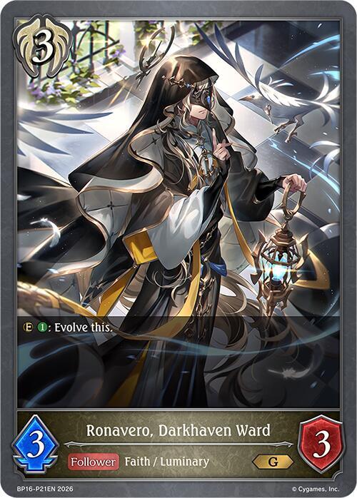 Ronavero, Darkhaven Ward - P21 (Foil) - BP16: New World Genesis (BP16-P21EN) - Trinity Hobby