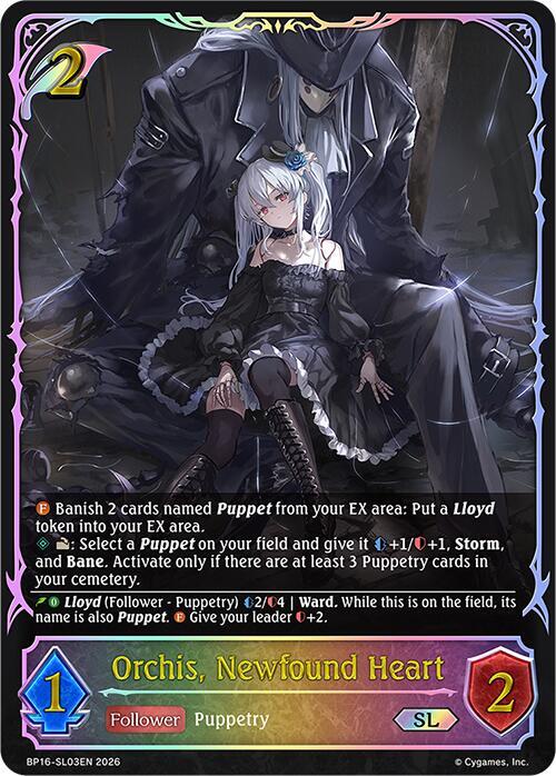 Orchis, Newfound Heart (SL) - BP16: New World Genesis (BP16-SL03EN) - Trinity Hobby