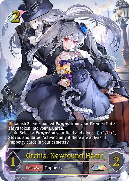 Orchis, Newfound Heart (U) - BP16: New World Genesis (BP16-U01EN) - Trinity Hobby