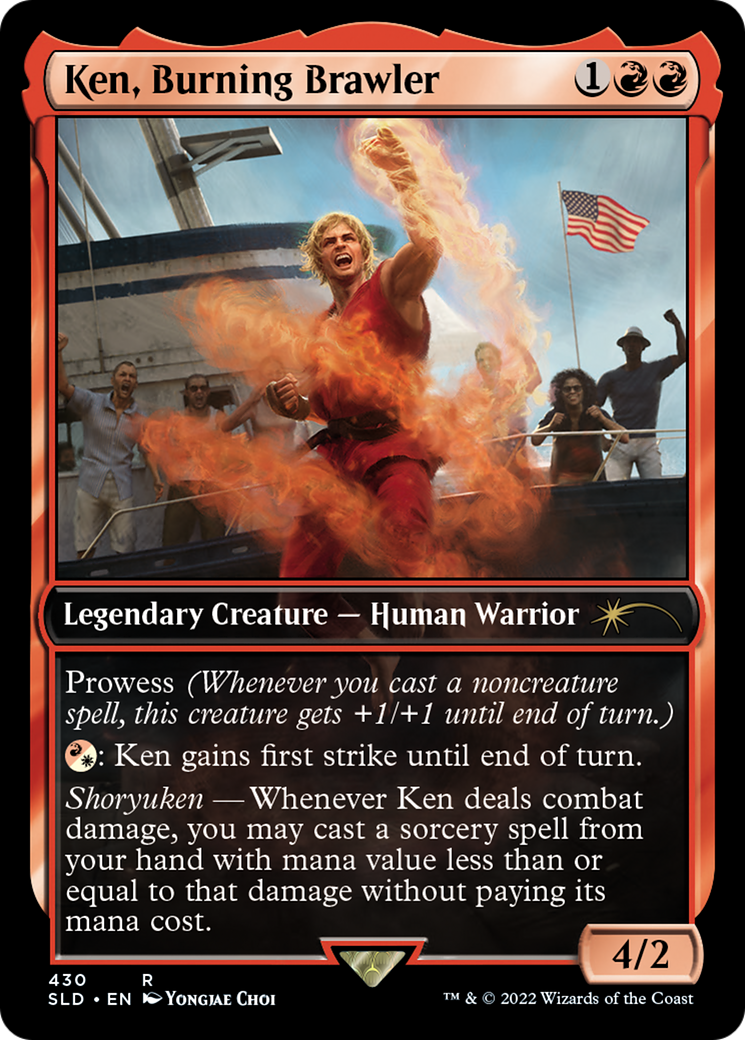 Ken, Burning Brawler [Secret Lair Drop Series] - Trinity Hobby