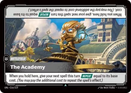 The Academy (216/219) - Unleashed - Trinity Hobby