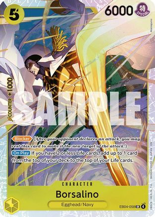 Borsalino (EB04-058) - [Adventure on Kami's Island] Foil - Trinity Hobby