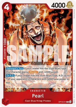 Pearl (OP15-011) - [Adventure on Kami's Island] Foil - Trinity Hobby