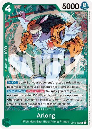 Arlong (OP15-023) - [Adventure on Kami's Island] Foil - Trinity Hobby