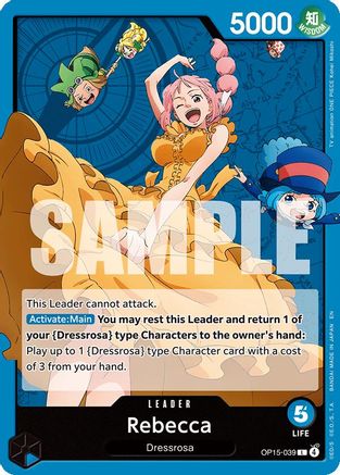 Rebecca (OP15-039) (OP15-039) - [Adventure on Kami's Island] - Trinity Hobby