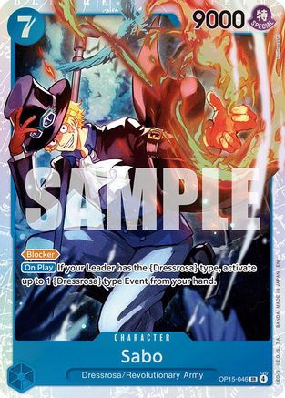 Sabo (OP15-046) - [Adventure on Kami's Island] Foil - Trinity Hobby