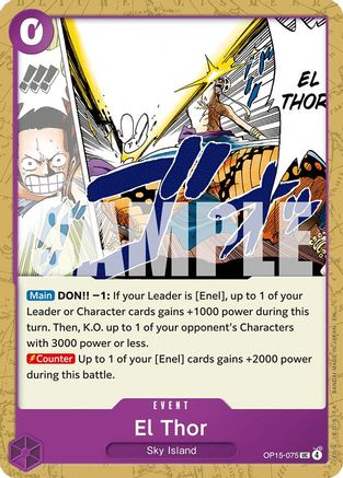 El Thor (OP15-075) - [Adventure on Kami's Island] - Trinity Hobby