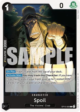 Spoil (OP15-083) - [Adventure on Kami's Island] - Trinity Hobby