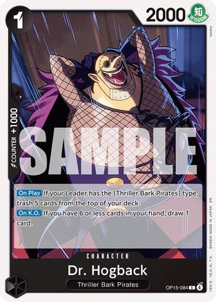 Dr. Hogback (OP15-084) - [Adventure on Kami's Island]