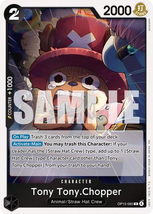 Tony Tony.Chopper (OP15-085) (OP15-085) - [Adventure on Kami's Island] Foil - Trinity Hobby