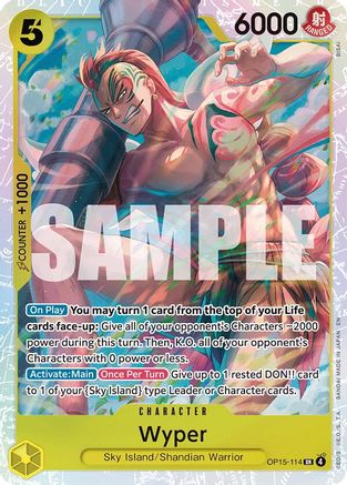 Wyper (OP15-114) - [Adventure on Kami's Island] Foil - Trinity Hobby