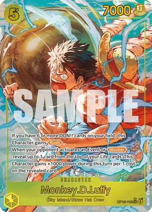 Monkey.D.Luffy (OP15-119) (Alternate Art) (OP15-119) - [Adventure on Kami's Island] Foil - Trinity Hobby