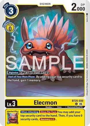 Elecmon (BT25-030) - [Dual Revolution]