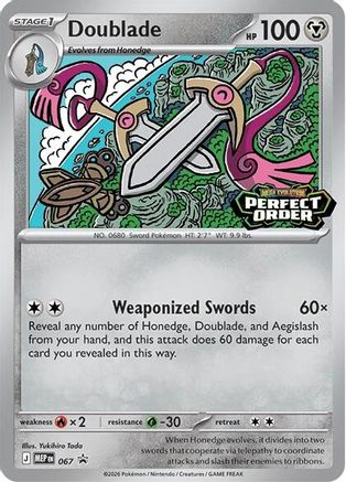 Doublade - (067) [ME Mega Evolution Promo] - Trinity Hobby