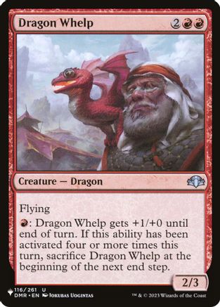 Dragon Whelp (DMR)  (LIST-120) - [The List Reprints] - Trinity Hobby